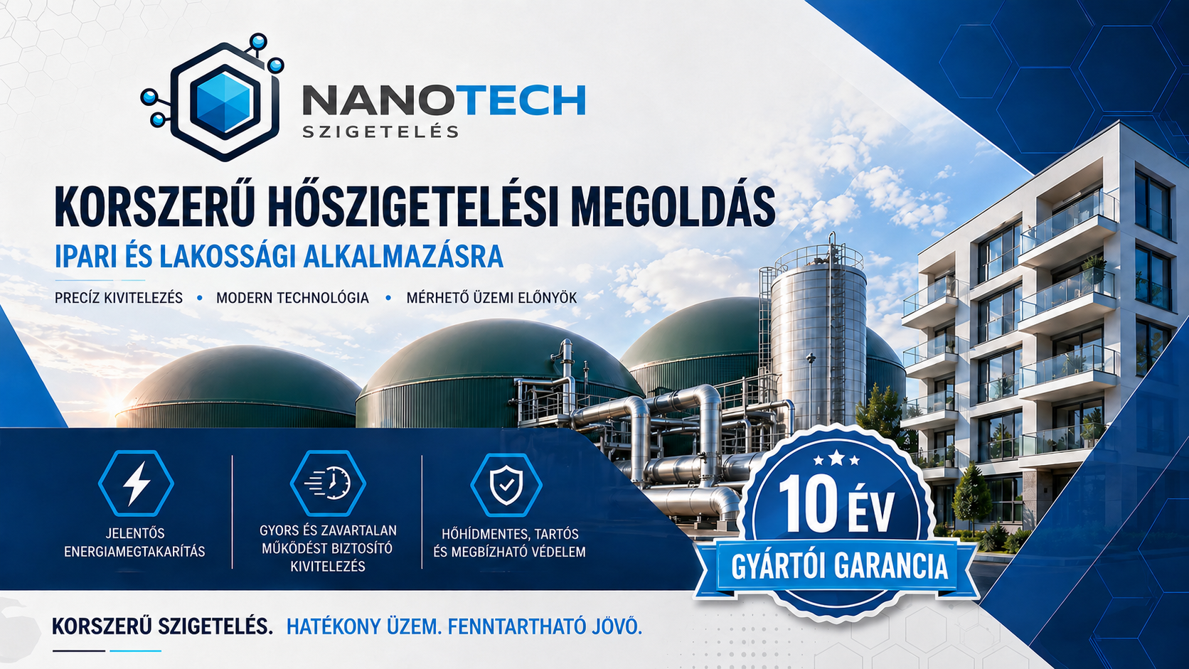 NANOTECH SZIGETELÉS – Korszerű hőszigetelési megoldás